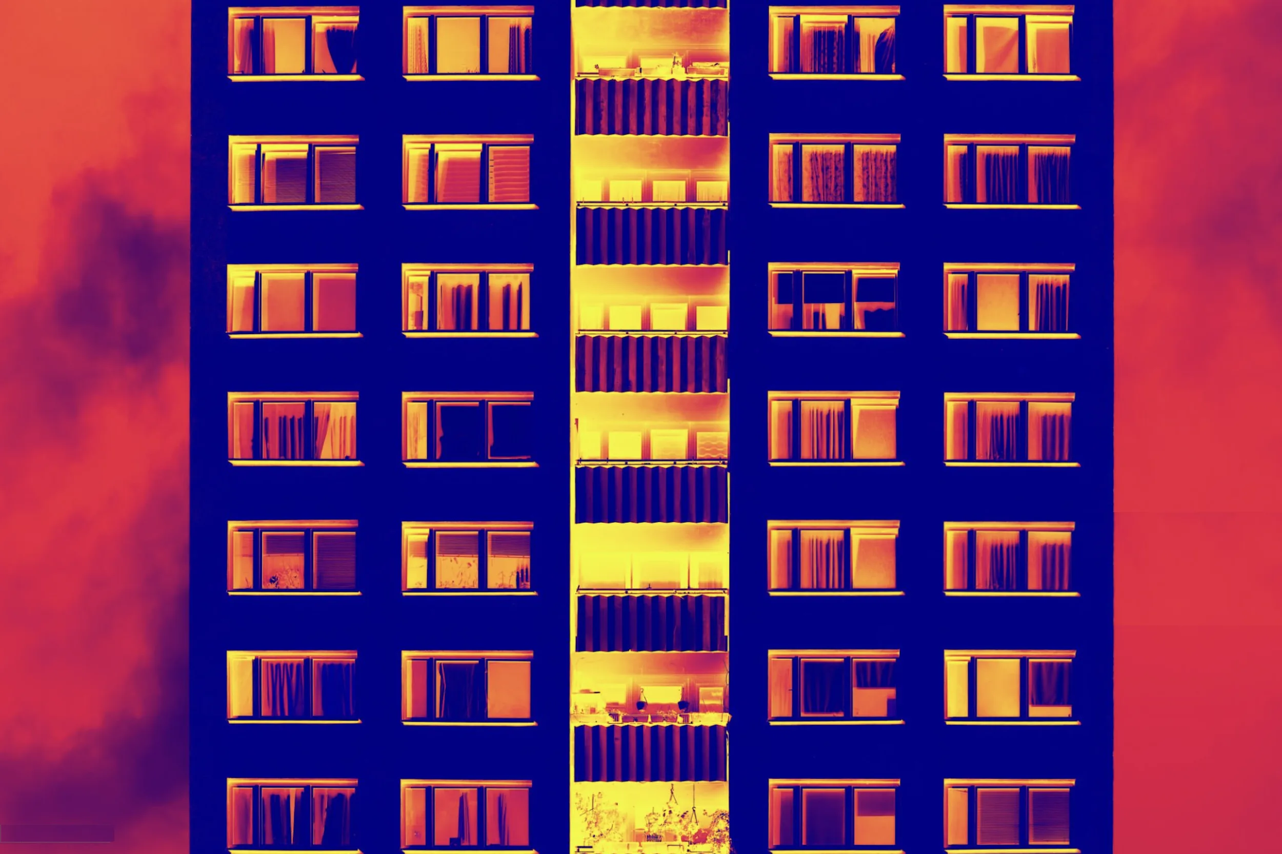 Building inspection dashboard showing defect analysis for parking structure assessment
